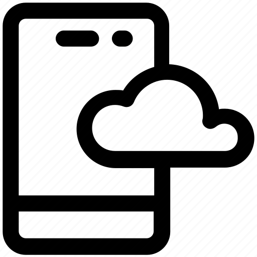 .svg, cloud, cloud mobile, computing, mobile, smartphone icon - Download on Iconfinder