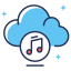 cloud, music, song, storage, media, service 