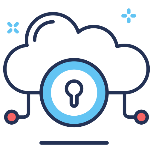 Safe, cloud, secure, storage, encryption, protection icon - Download on Iconfinder