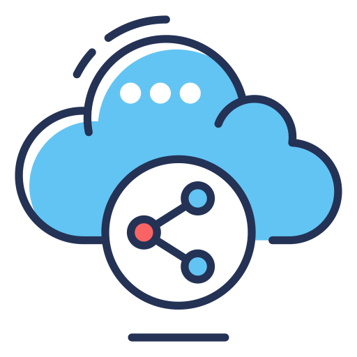 Share, cloud, connection, storage, computing, service icon - Download on Iconfinder