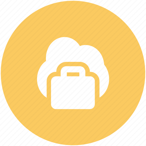 Business bag, cloud network, global business, global investment, modern business, online business, wireless technology icon - Download on Iconfinder