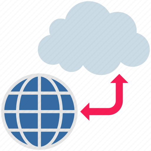Cloud, computing, data, global, internet, network, sharing icon - Download on Iconfinder