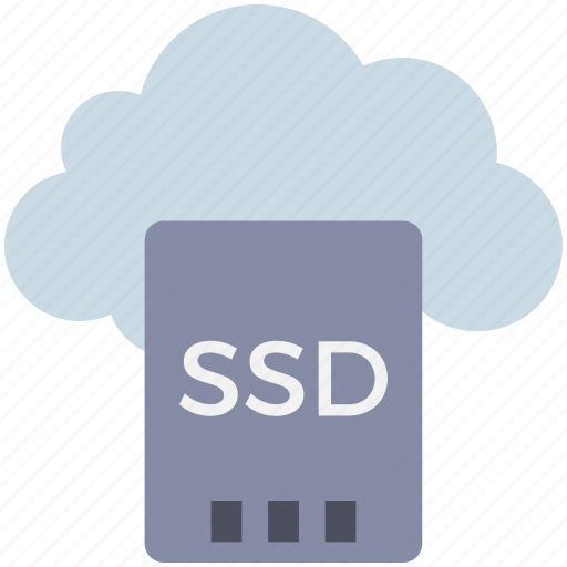 Cloud, computing, data, drive, hard, ssd, storage icon - Download on Iconfinder