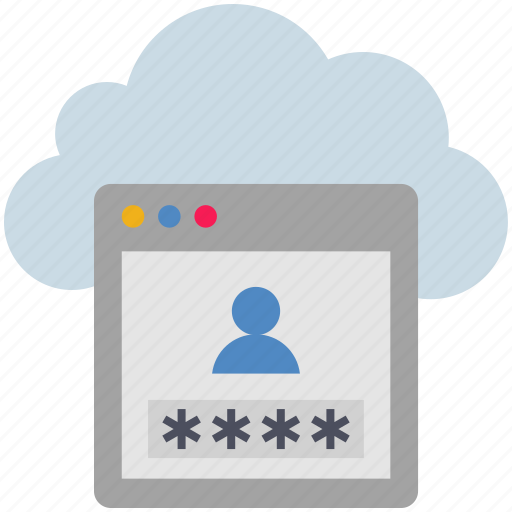 Account, cloud, computing, password, profile, website icon - Download on Iconfinder