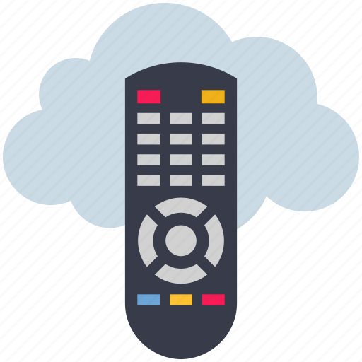 Cloud, computing, control, entertainment, remote, wireless icon - Download on Iconfinder