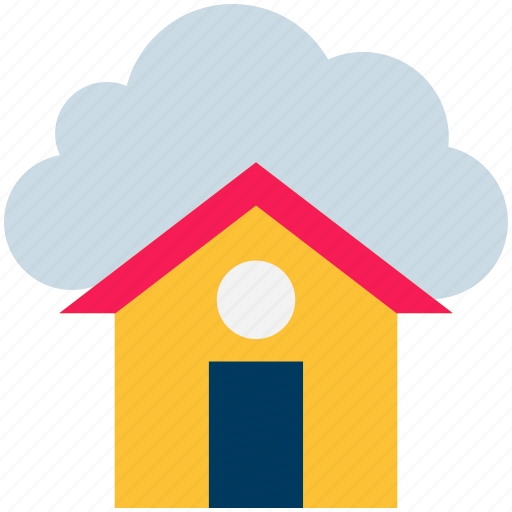Cloud, computing, home, house, online, storage icon - Download on Iconfinder