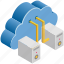 cloud, computing, connection, hosting, server, storage 