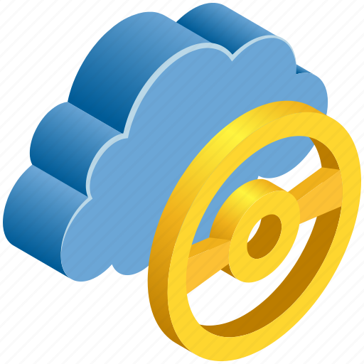 Car, cloud, computing, drive, handle, steering icon - Download on Iconfinder
