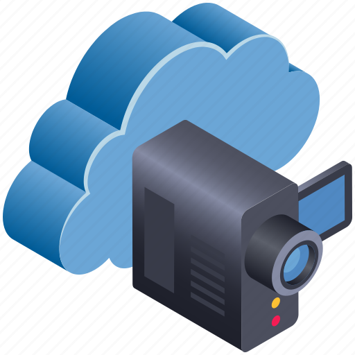 Cloud, computing, film, handycam, movie, video icon - Download on Iconfinder