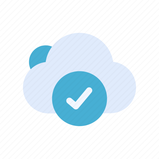 Check, cloud, computing, success icon - Download on Iconfinder