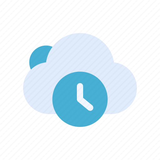 Cloud, computing, history, schedule icon - Download on Iconfinder
