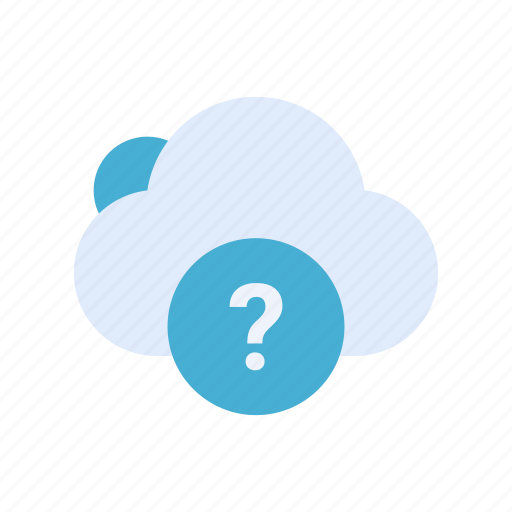 Cloud, faq, help, question icon - Download on Iconfinder