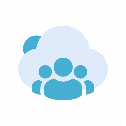 Cloud, computing, group, team icon - Download on Iconfinder