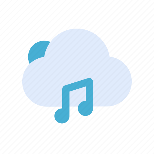 Audio, cloud, music icon - Download on Iconfinder