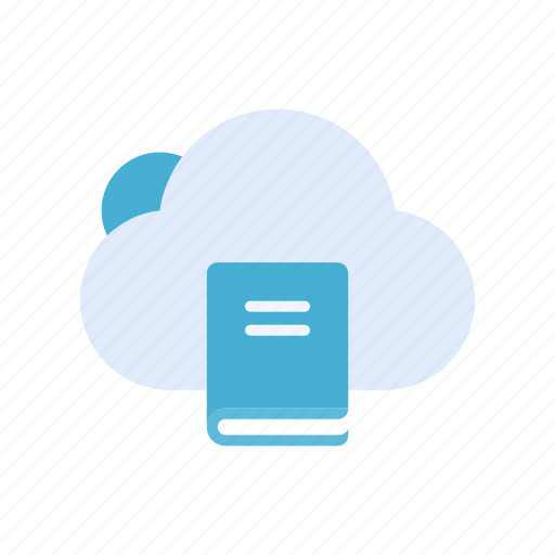 Book, cloud, ebook, library, online icon - Download on Iconfinder