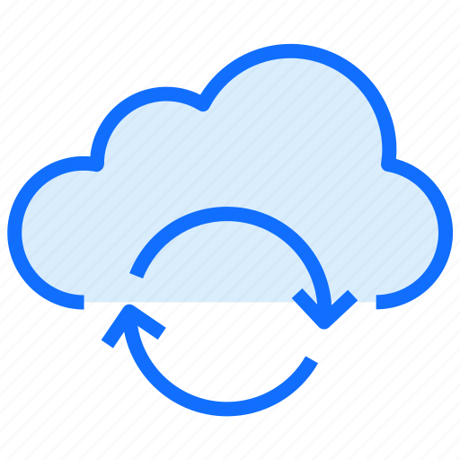 Cloud, computing, sync, refresh, loading icon - Download on Iconfinder
