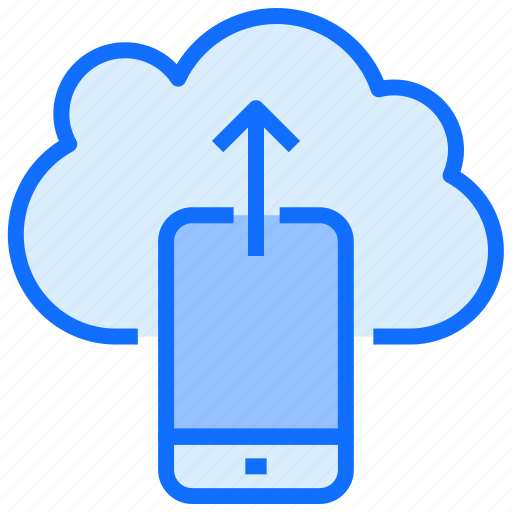 Cloud, computing, sharing, network, data, smartphone icon - Download on Iconfinder