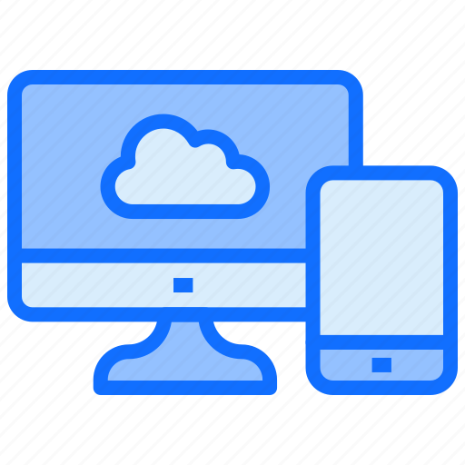 Cloud, computing, sharing, connection, network, smartphone icon - Download on Iconfinder