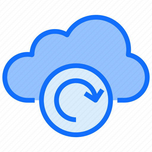 Cloud, computing, sync, refresh, loading icon - Download on Iconfinder