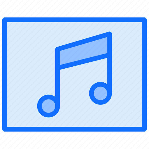 Music, note, audio, song icon - Download on Iconfinder