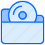 folder, cd, disc, compact, storage, data 