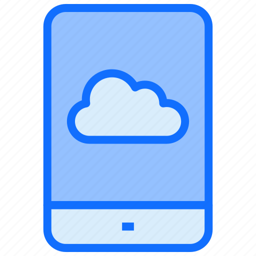 Cloud, computing, internet, mobile, smartphone icon - Download on Iconfinder
