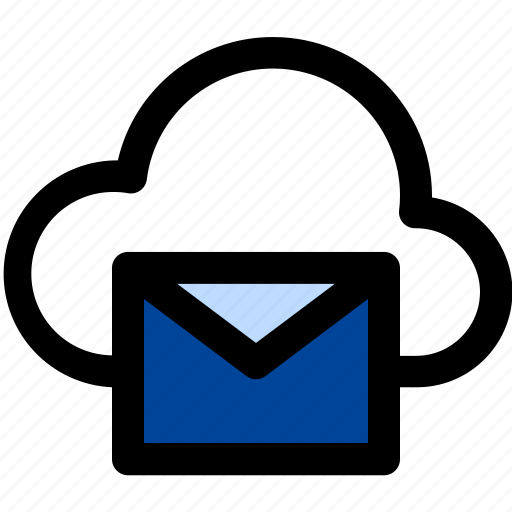 Cloud, email, modern, technology, wireless, communication, mail icon - Download on Iconfinder