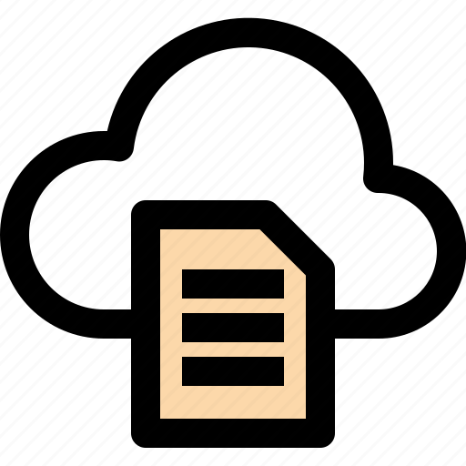Modern, technology, sky, docs, cloud, computing, wireless icon - Download on Iconfinder