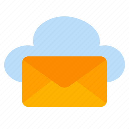 Email, mail, message, letter, envelope, send, cloud icon - Download on Iconfinder