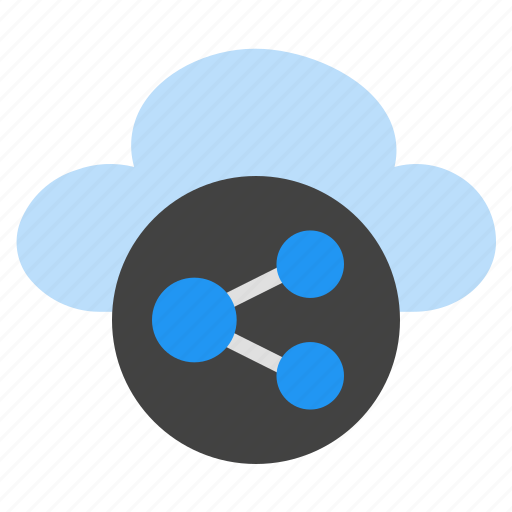 Cloud, sharing, computing, file, document, data, connection icon - Download on Iconfinder