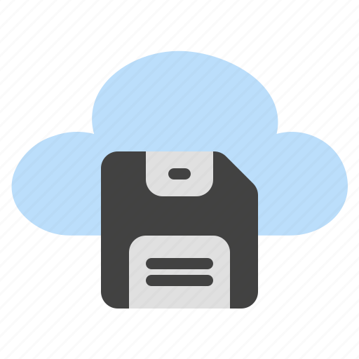 Save, cloud, storage, data, database, document, file icon - Download on Iconfinder