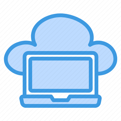 Laptop, notebook, device, mobile, technology, cloud, computer icon - Download on Iconfinder