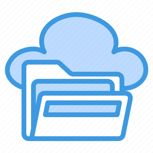 Folder, file, document, archive, format, cloud, data icon - Download on Iconfinder