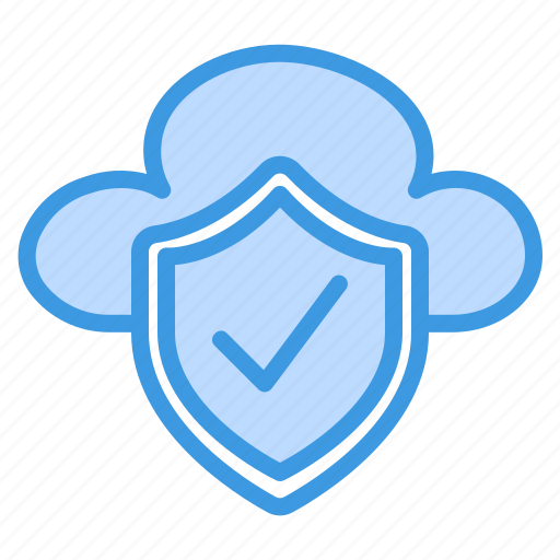 Shield, security, protection, safety, protect, secure, cloud icon - Download on Iconfinder