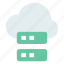cloud database, cloud server, cloud storage, communication, online server 