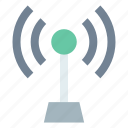 antenna, data transfer, internet, radio signals