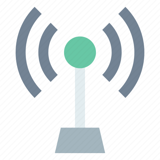 Antenna, data transfer, internet, radio signals icon - Download on Iconfinder