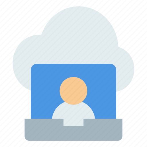 Cloud application, cloud client, cloud server, hosting server icon - Download on Iconfinder