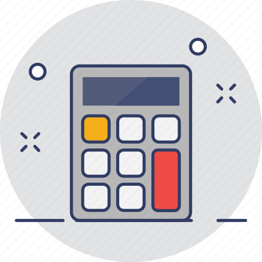 Accounting, calculation, calculator, math, office supplies icon - Download on Iconfinder