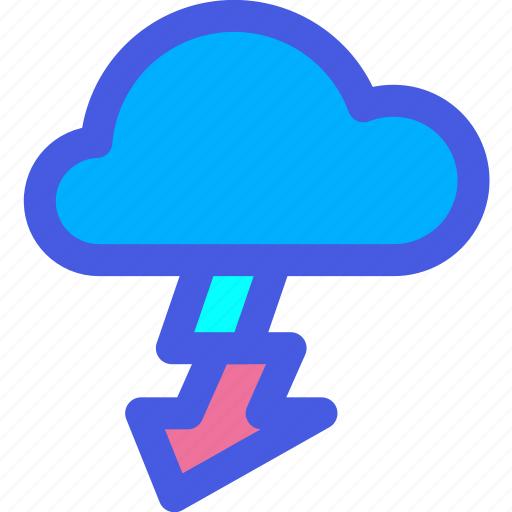 Download, fast, cloud, thunderstorm icon - Download on Iconfinder