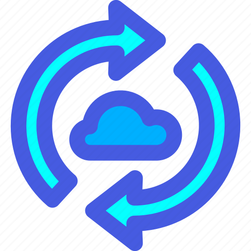 Cloud, synchronize, arrow, sync icon - Download on Iconfinder