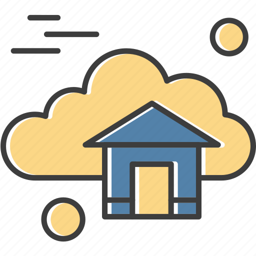 Cloud, computing, home, house icon - Download on Iconfinder