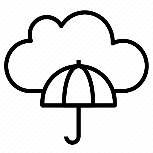 Cloud, protection, rain, finance icon - Download on Iconfinder