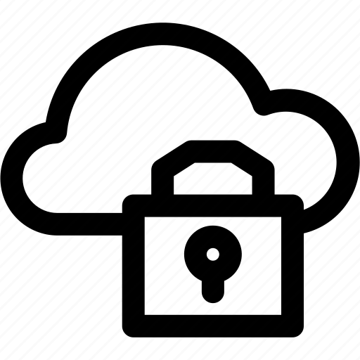 Cloud, private, lock, security icon - Download on Iconfinder
