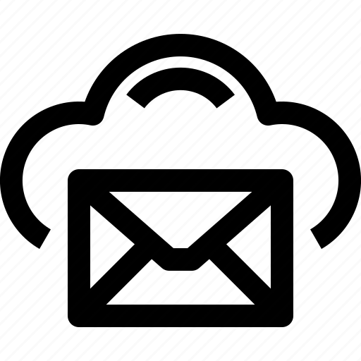 Cloud, computing, email, letter, mail, message icon - Download on Iconfinder