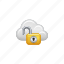 cloud, cloud computing, computing, lock, password, security, unlocked 