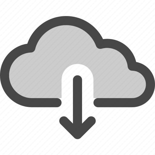 Cloud, computing, data, download, file, storage icon - Download on Iconfinder