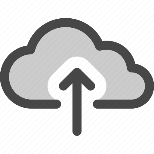 Cloud, computing, data, file, storage, upload icon - Download on Iconfinder