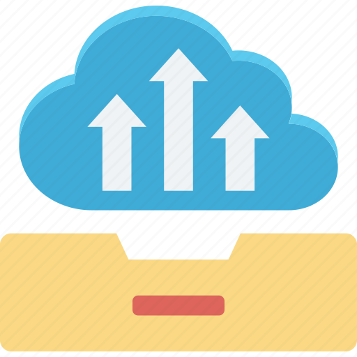 Cloud data transmission, cloud tray, cloud upload, cloud uploading icon - Download on Iconfinder