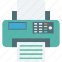 fax, inkjet printers, laser printers, printer